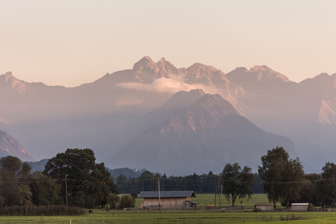 mountains alpine mountain landscape free photo