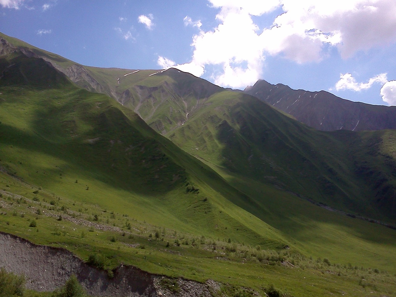 mountains sky nature free photo