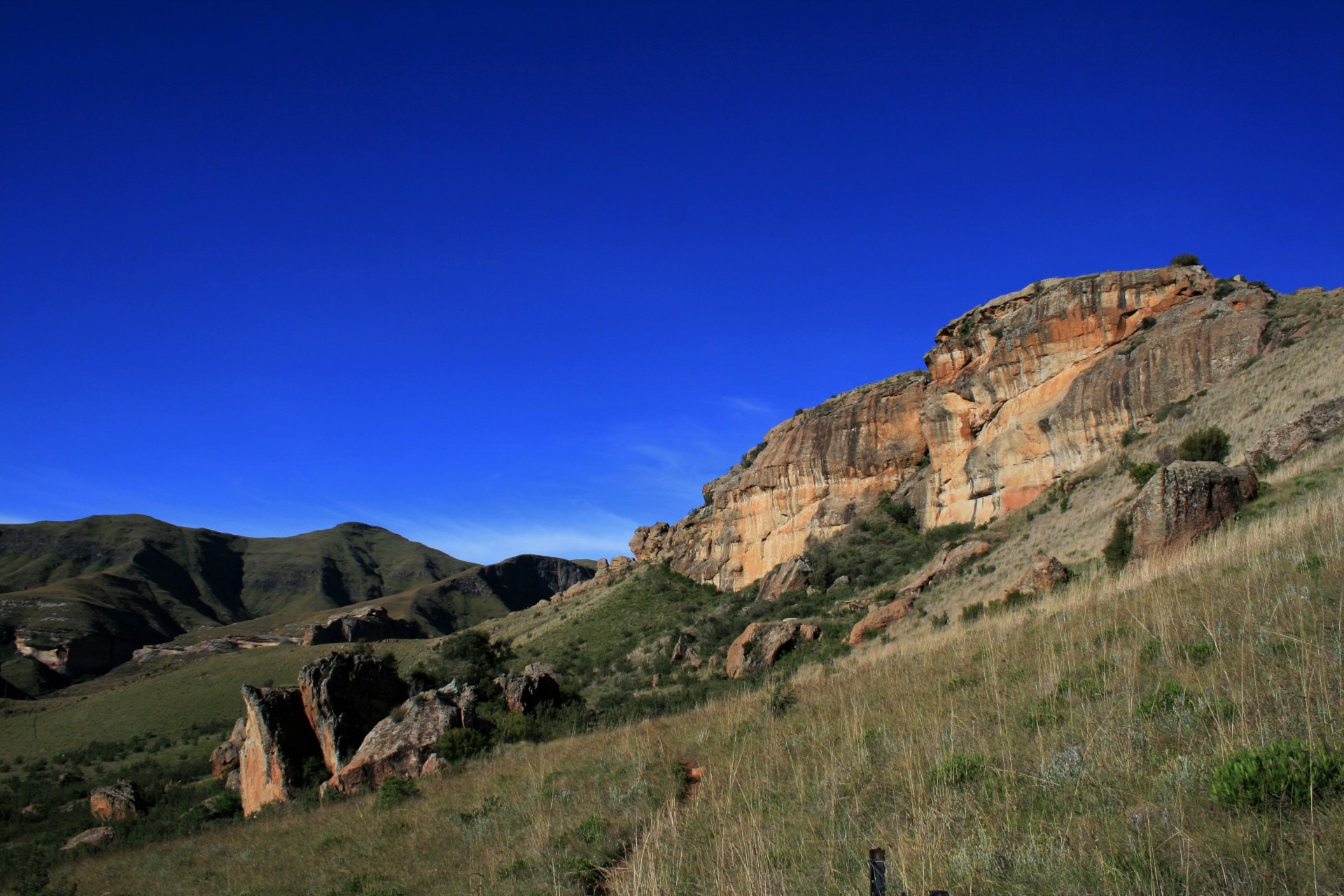 mountain hill outcrop free photo