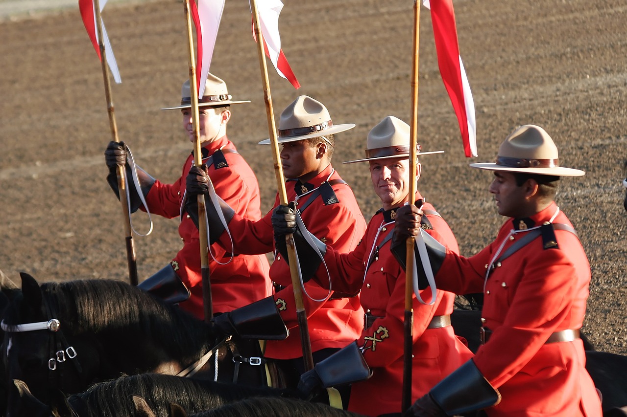 mounted police rcmp canadian free photo