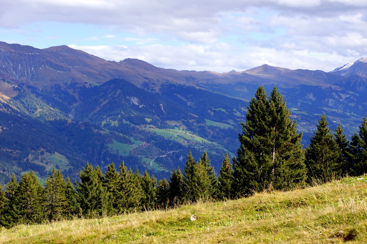 mountians view alps free photo