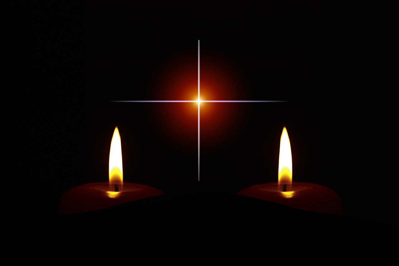 mourning candle obituary free photo