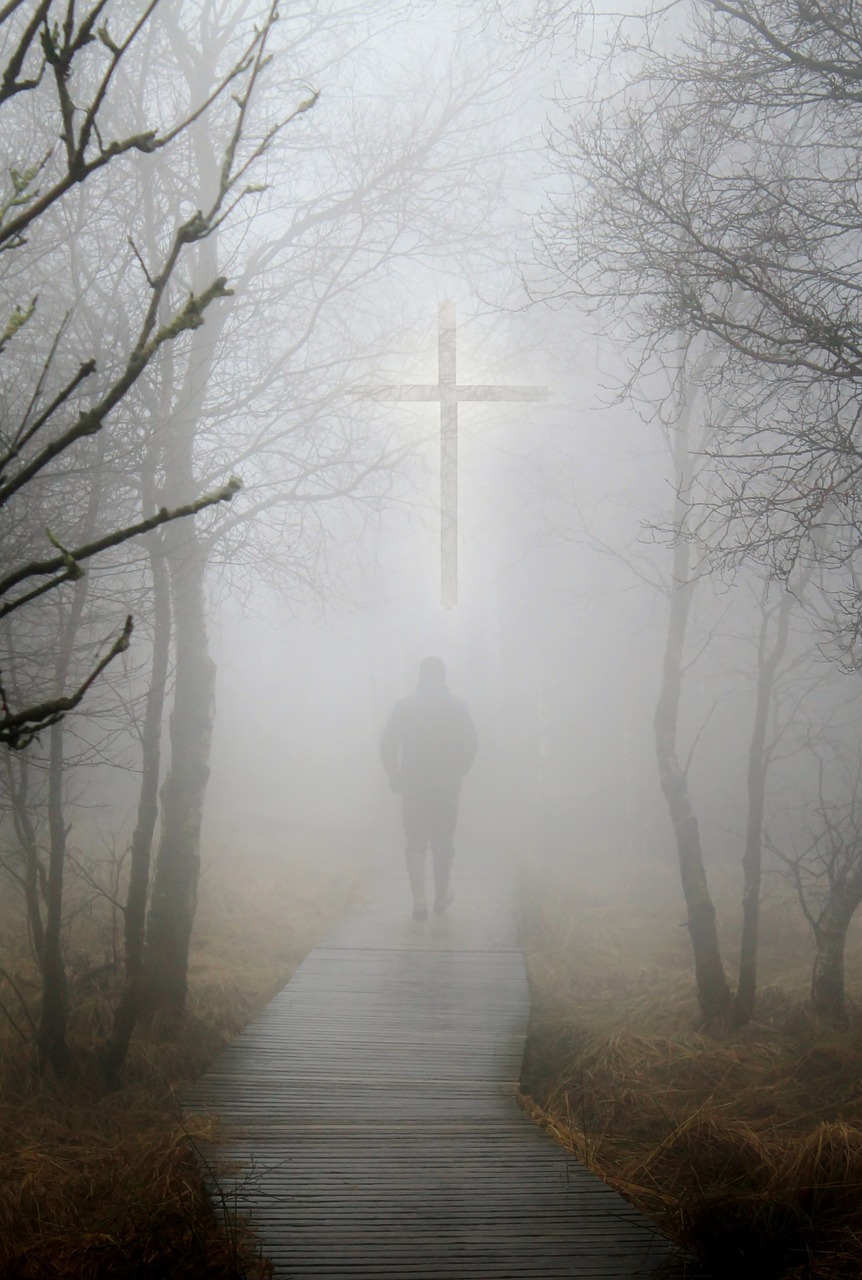 mourning fog condolences free photo