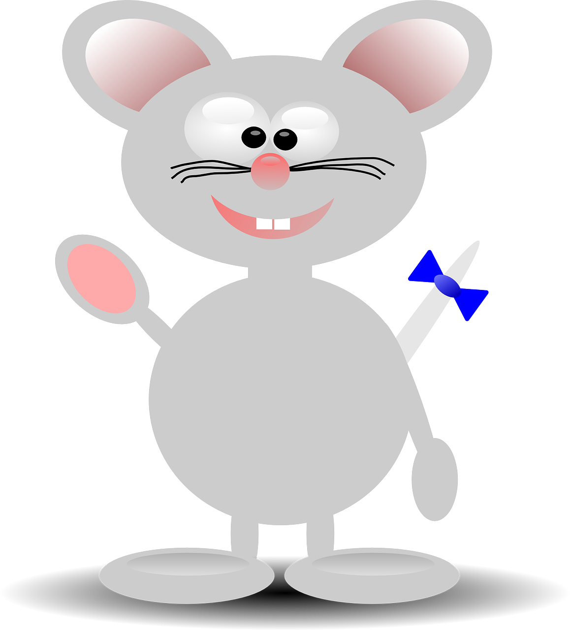 mouse cute happy free photo