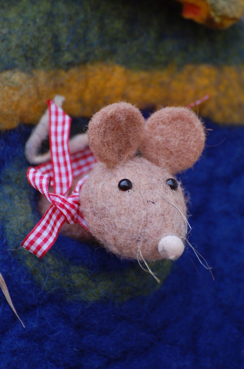 mouse fabric cute free photo