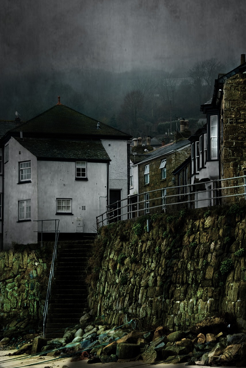 mousehole cornwall harbour free photo