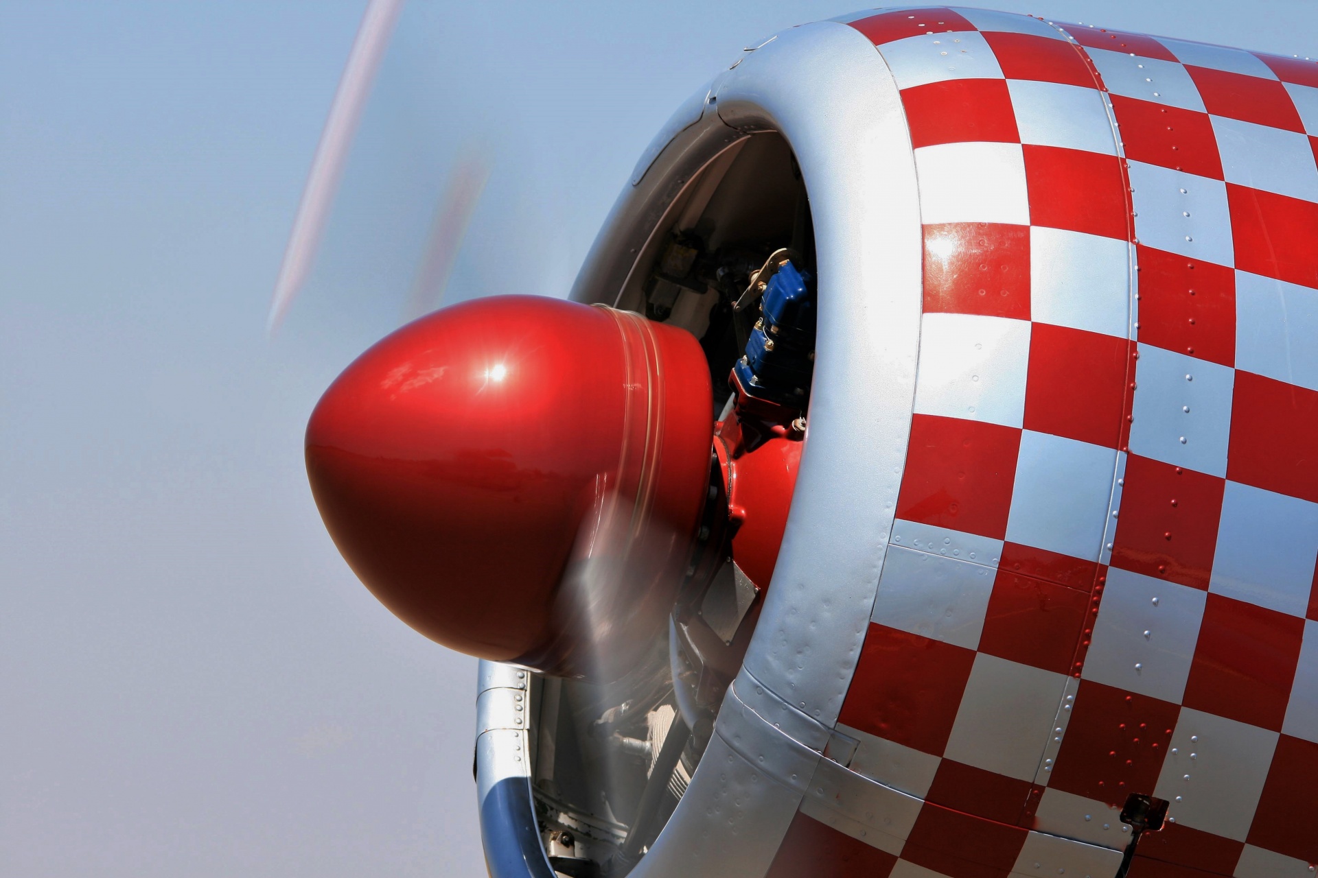 spinner red propeller free photo