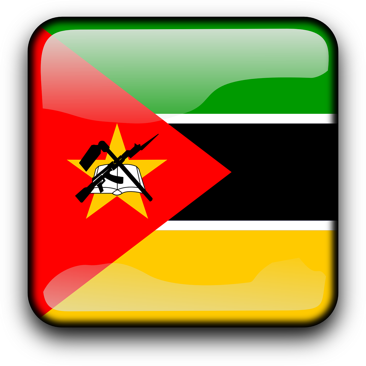 mozambique flag country free photo