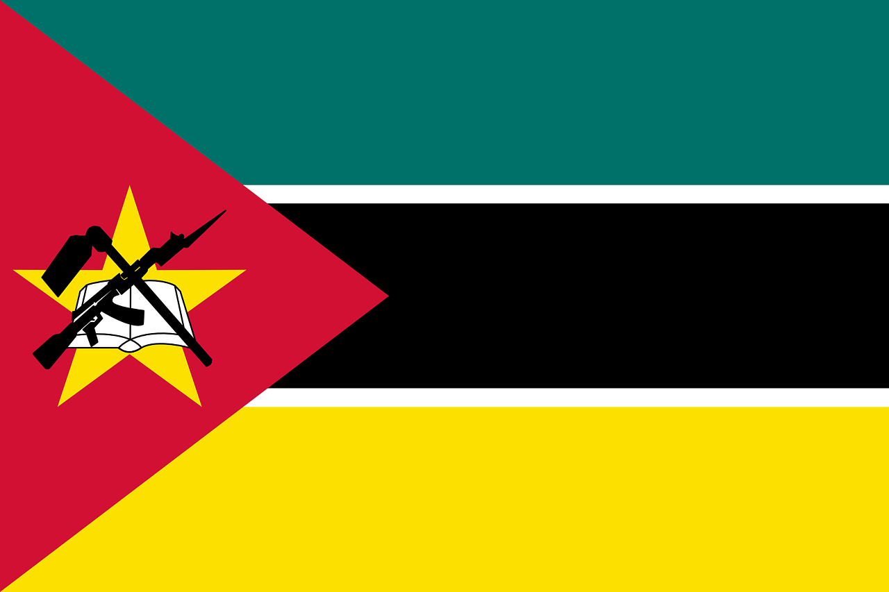 mozambique flag national flag free photo