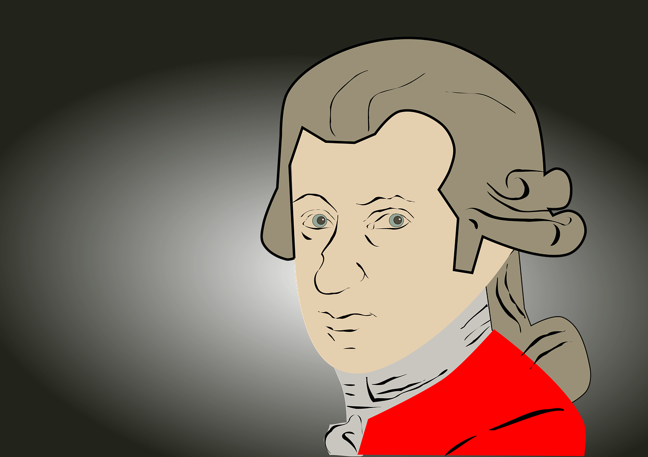 mozart portrait wolfgang amadeus free photo