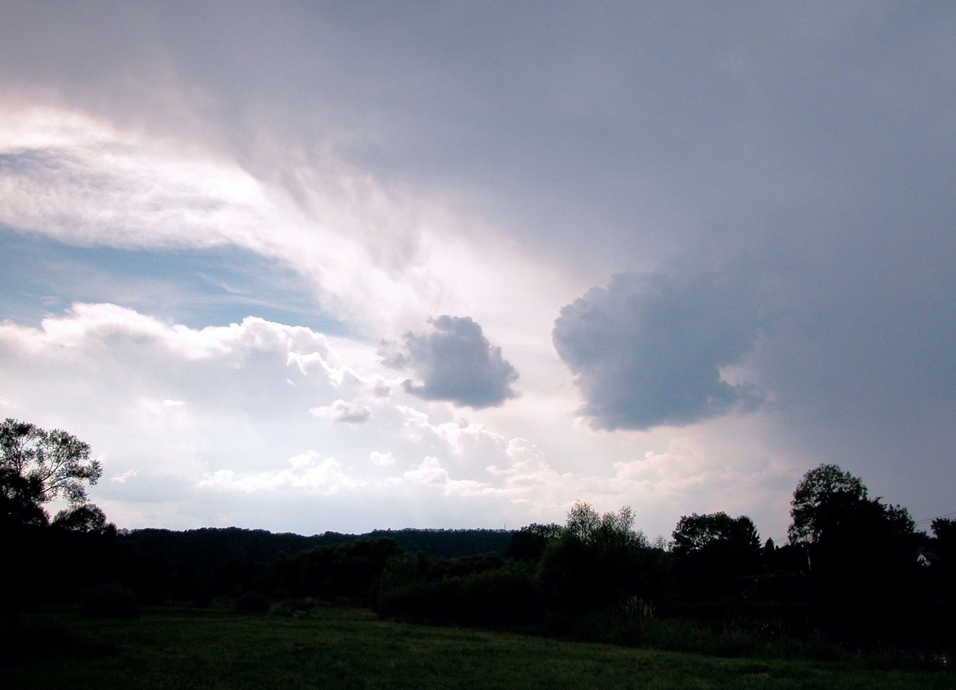 clouds sky horizon free photo