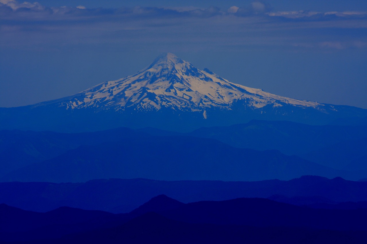 mt hood volcano free photo