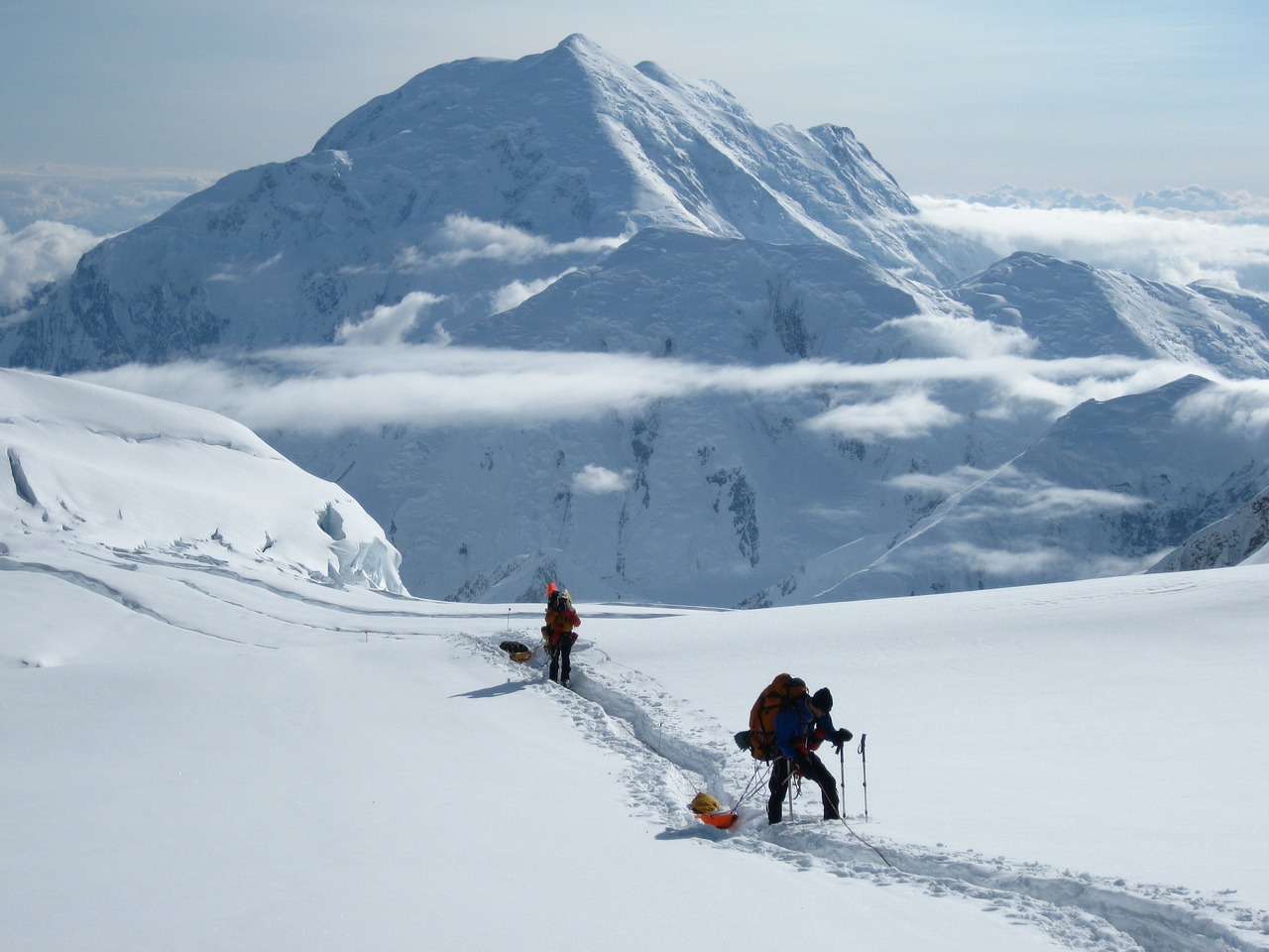 mt foraker expedition alaska free photo