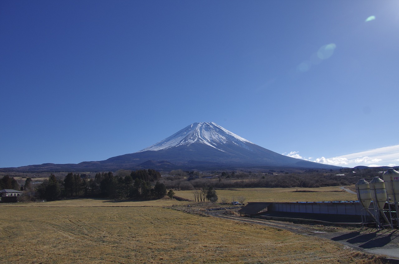 mt fuji mountain natural free photo