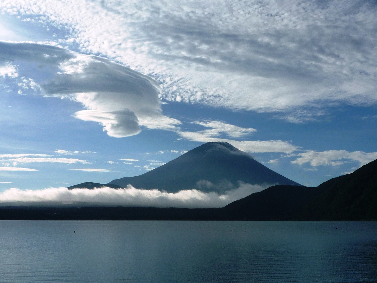 mt fuji lake motosu fuji five lakes of mikata free photo