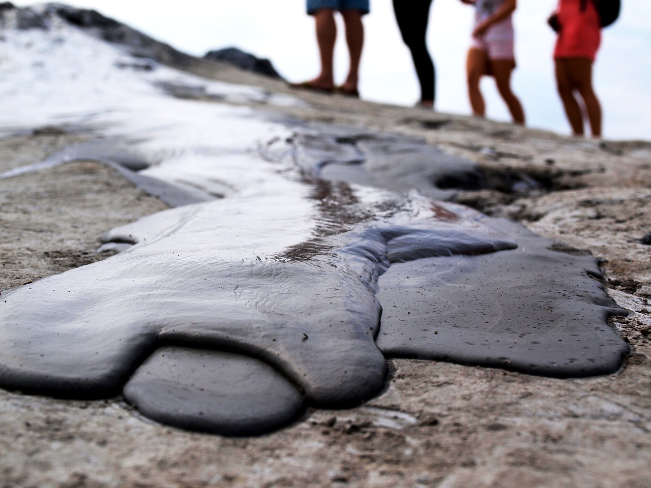 mud mud volcano nature free photo