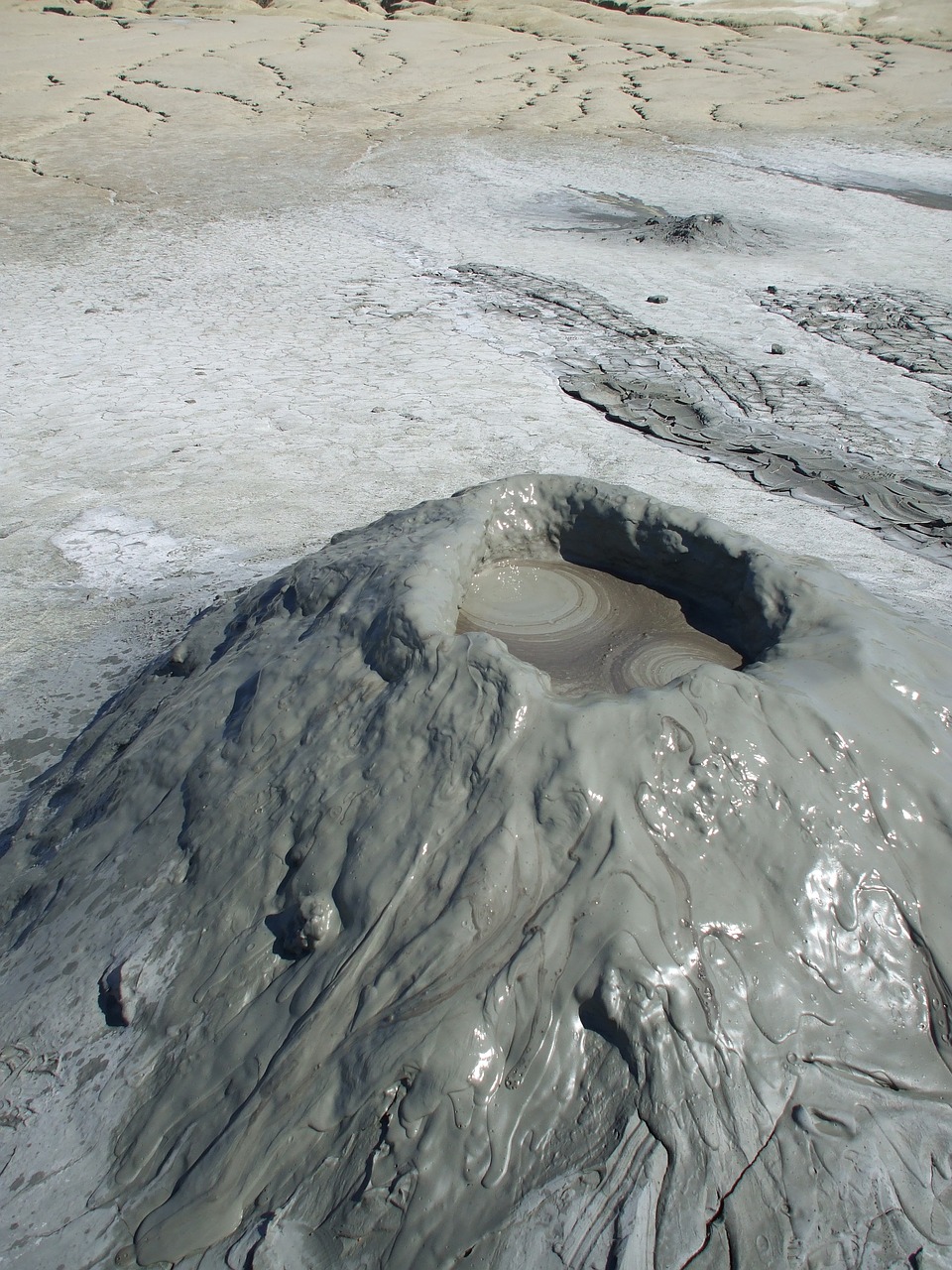 mud volcano volcano mud free photo