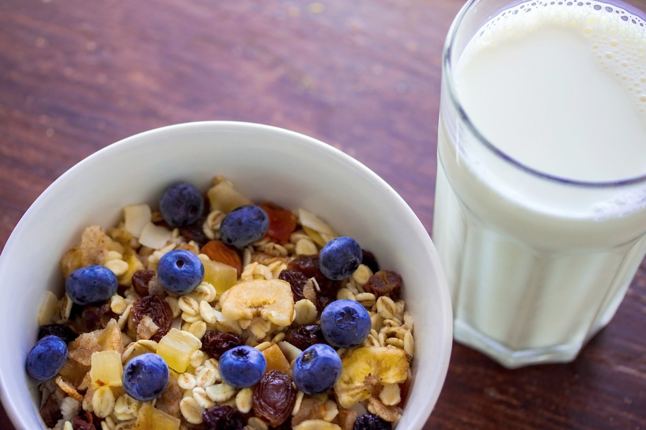 muesli  cereal  oatmeal free photo