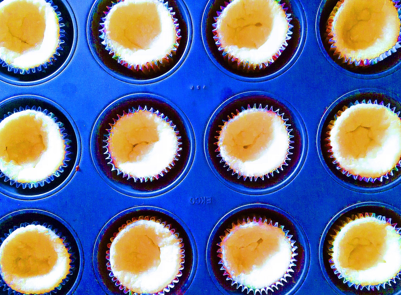 muffin bake tin free photo