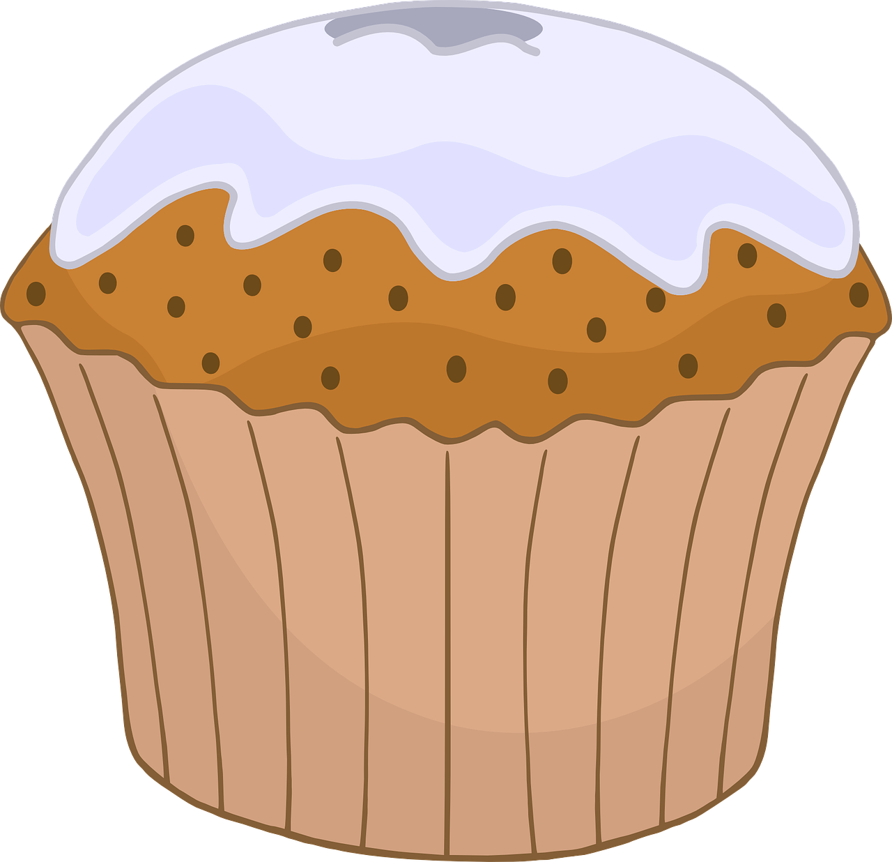 muffin cupcake icing free photo