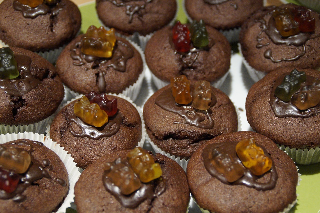 muffins schokomuffins schokoladenmuffins free photo