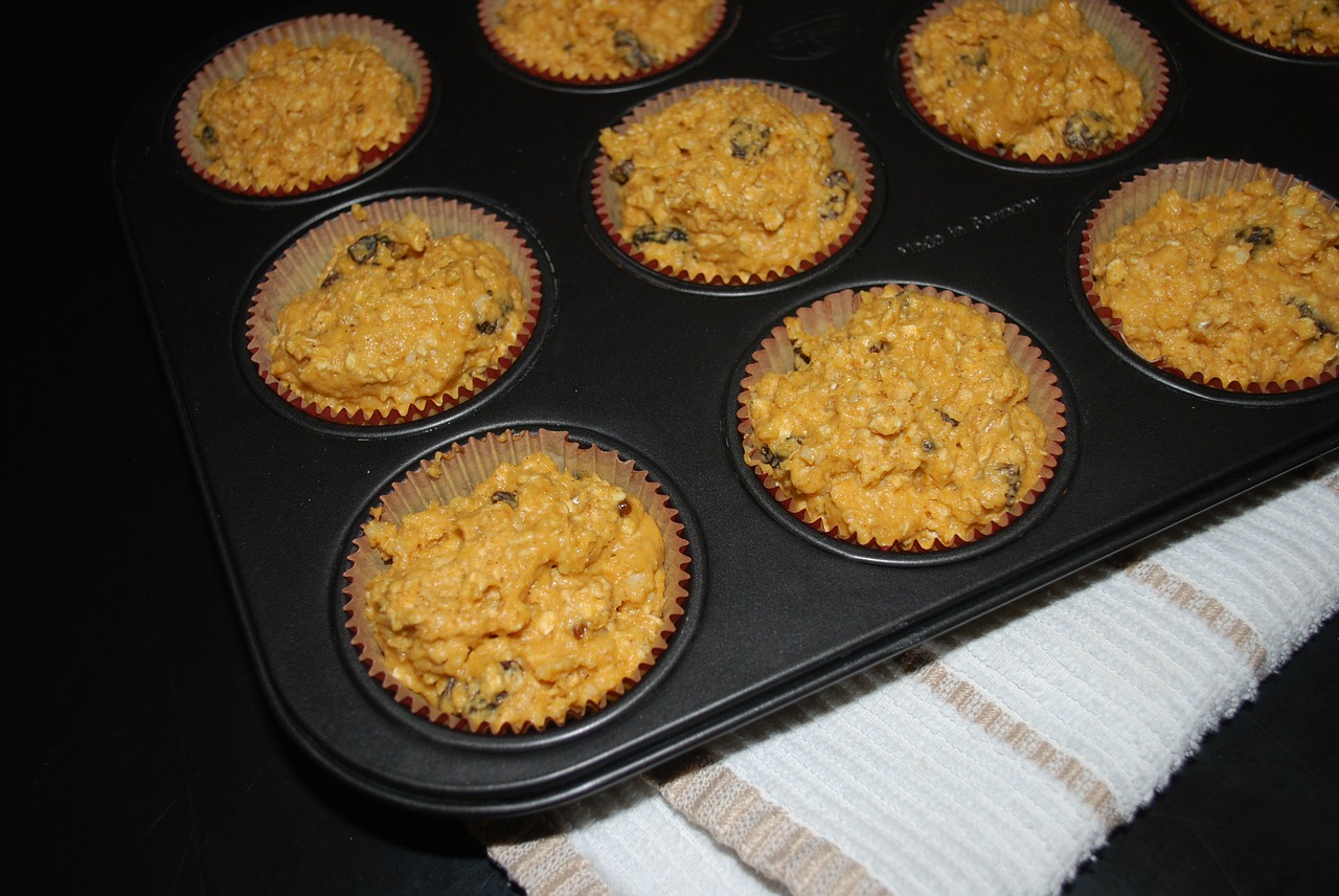 muffins pumpkin baking free photo