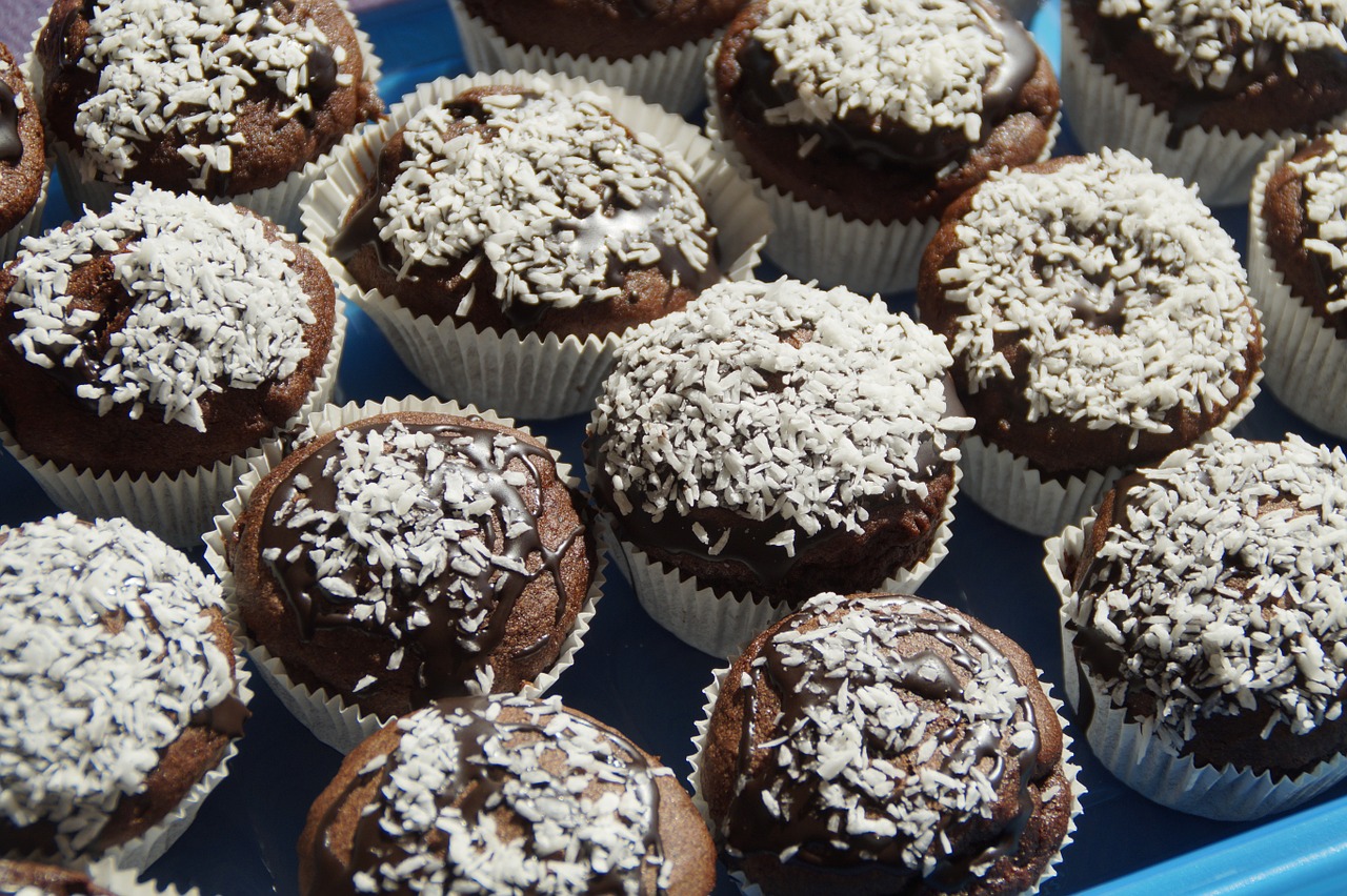 muffins schokomuffins delicious free photo