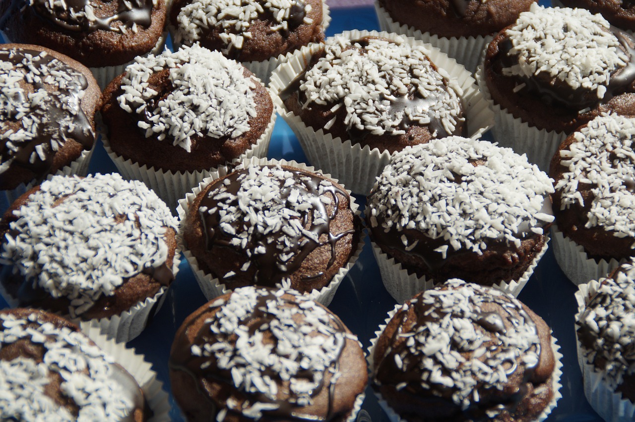 muffins schokomuffins delicious free photo