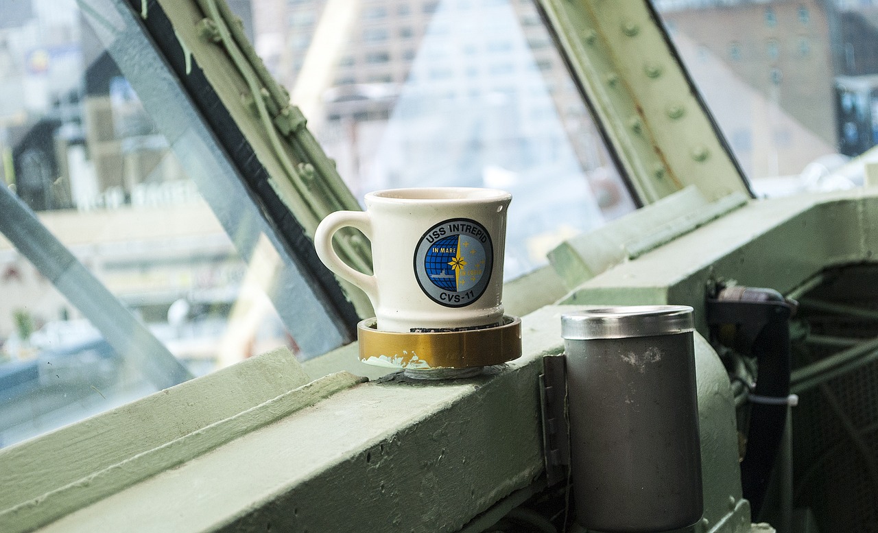 mug bridge aircraft carriers free photo