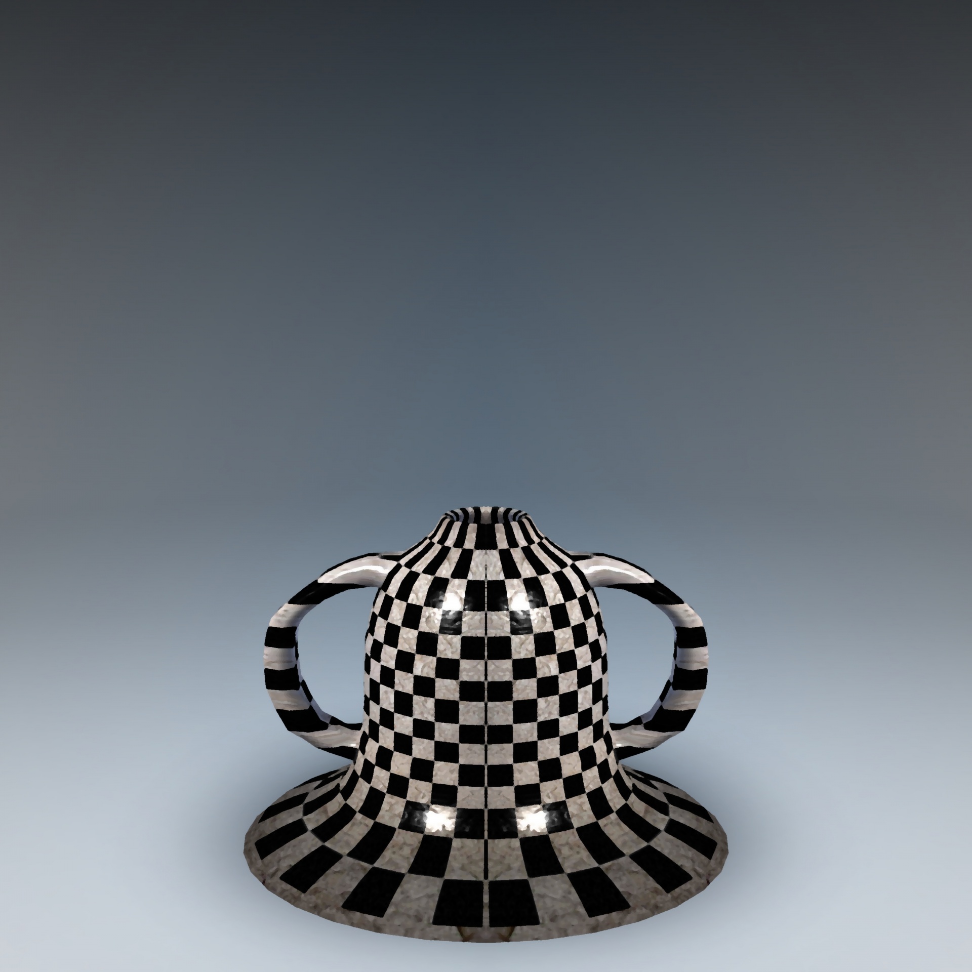 checkerboard mug handles free photo
