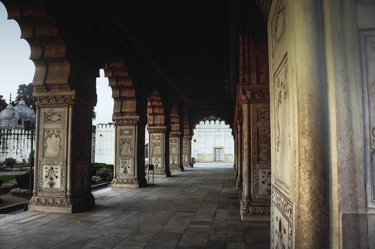 mughal empire india architecture free photo