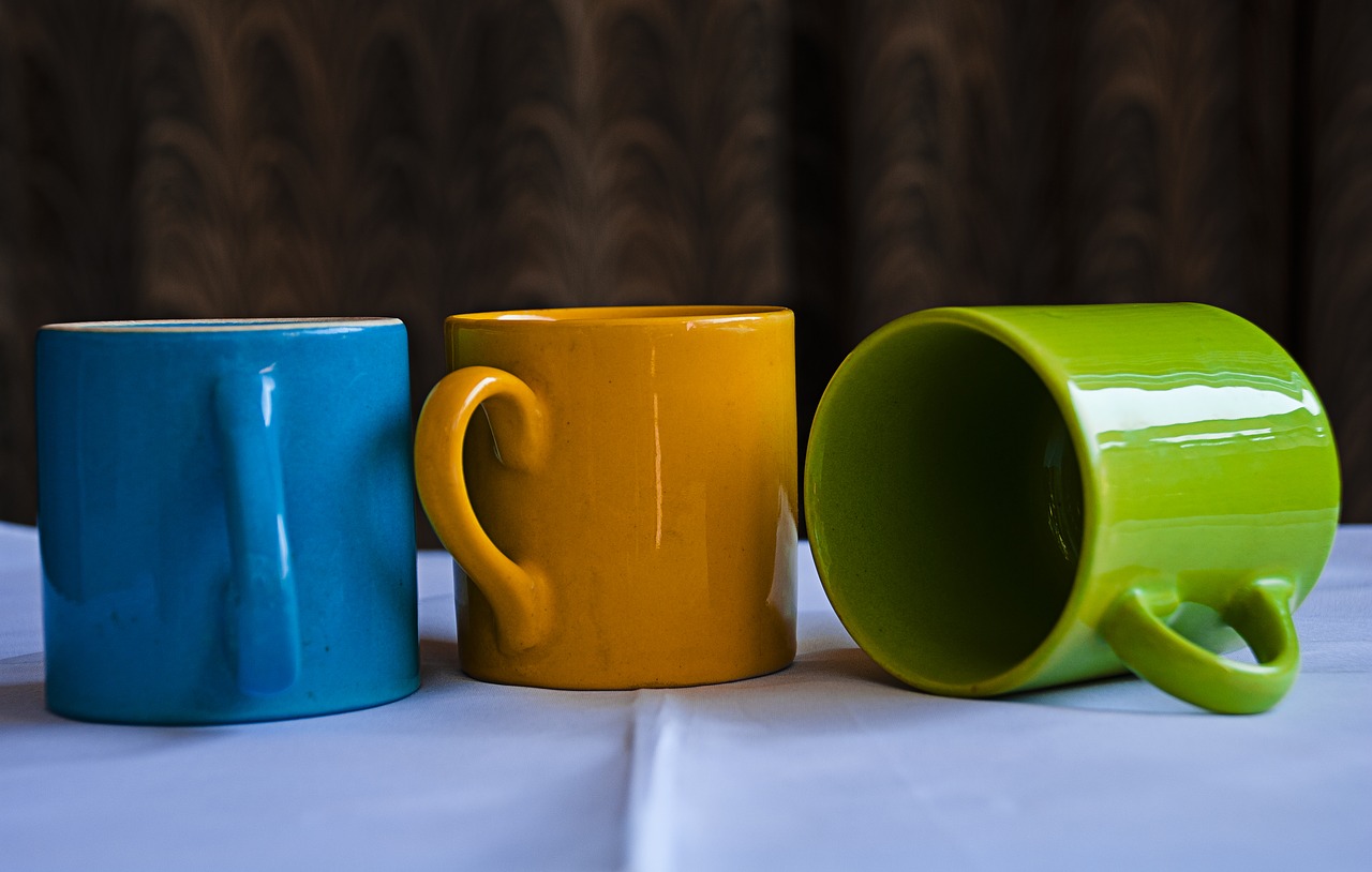 mugs china clay chinaware free photo