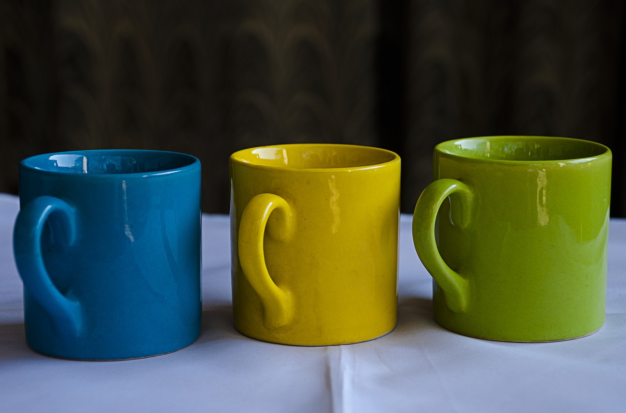 mugs china clay chinaware free photo