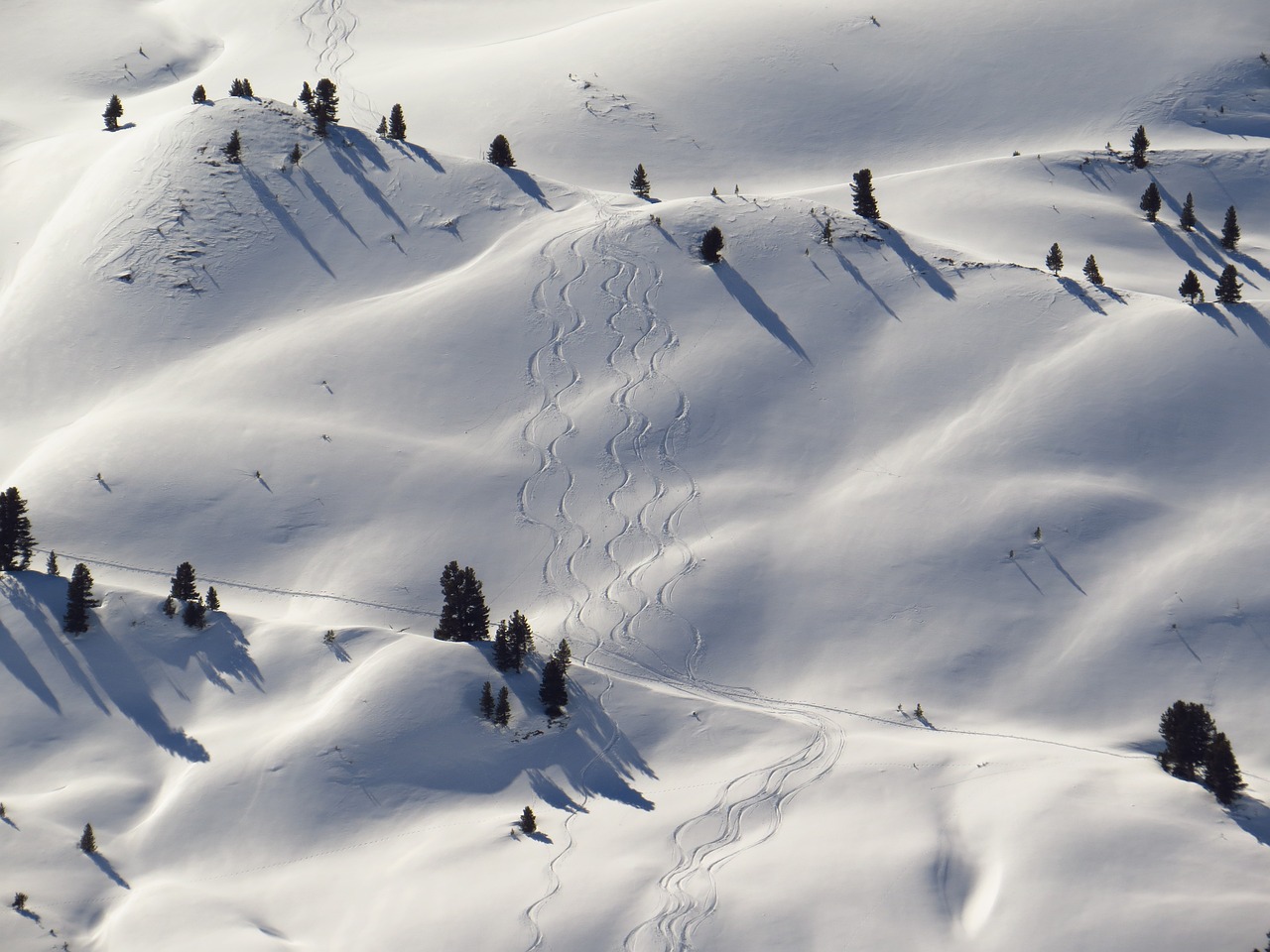 müllachtal ski tour powder snow free photo