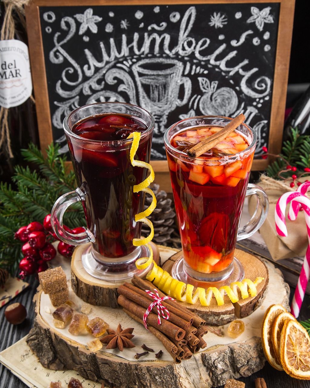 mulled wine drink wine free photo