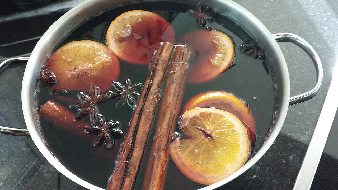 mulled wine wine cinnamon free photo