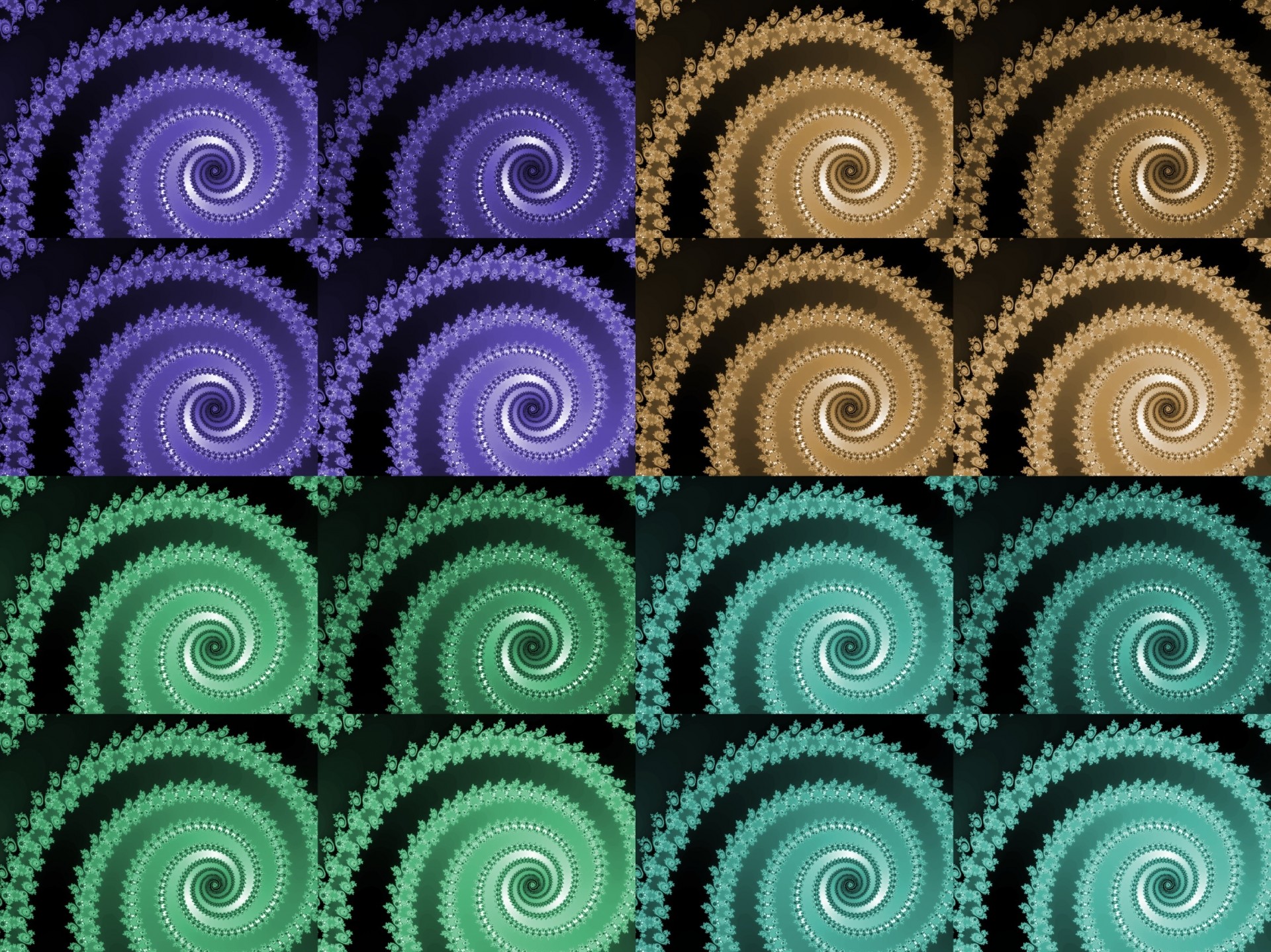 fractal spiral astronira free photo