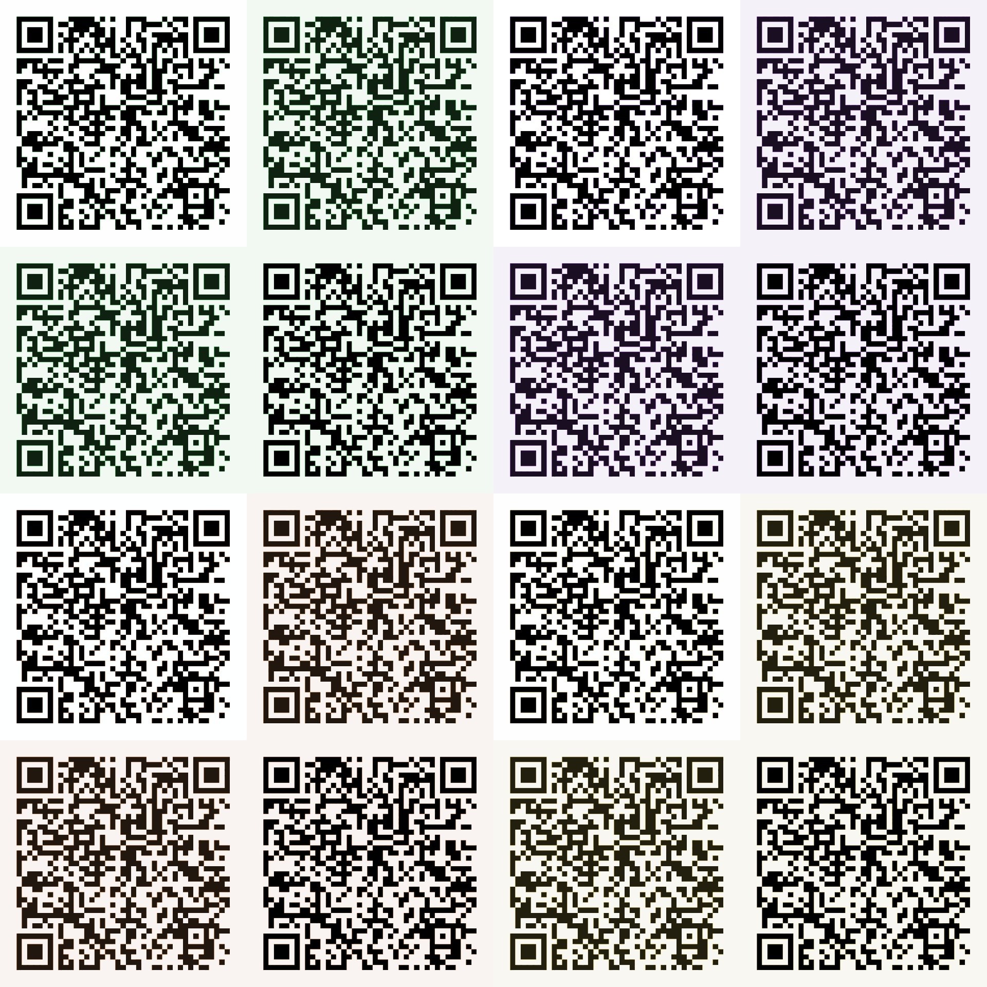 Картина с qr кодом на день рождения