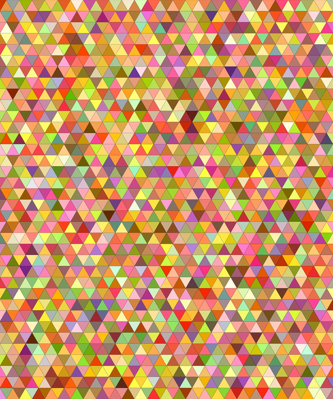 multicolored colorful triangle free photo