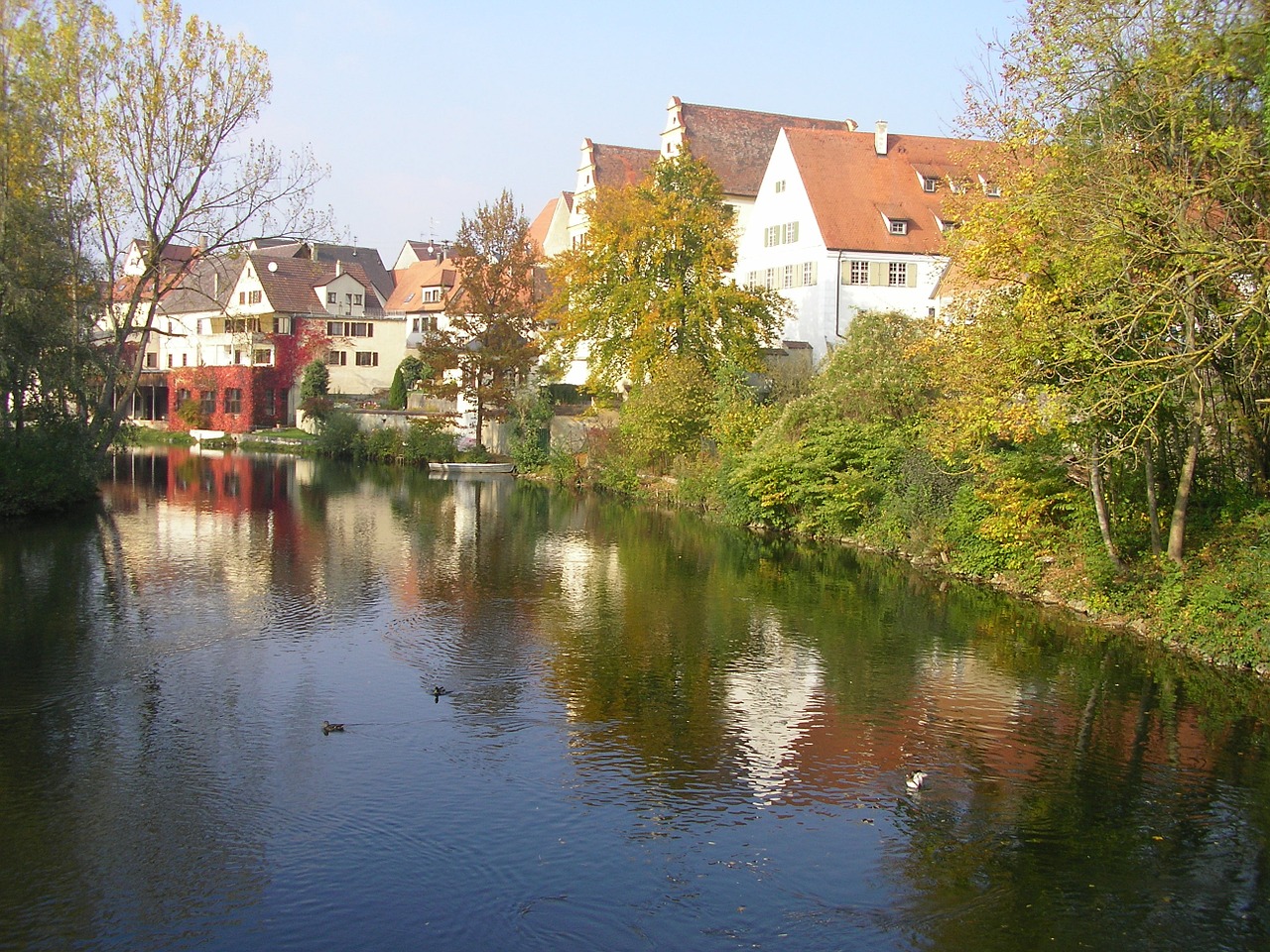 munderkingen danube island bath free photo