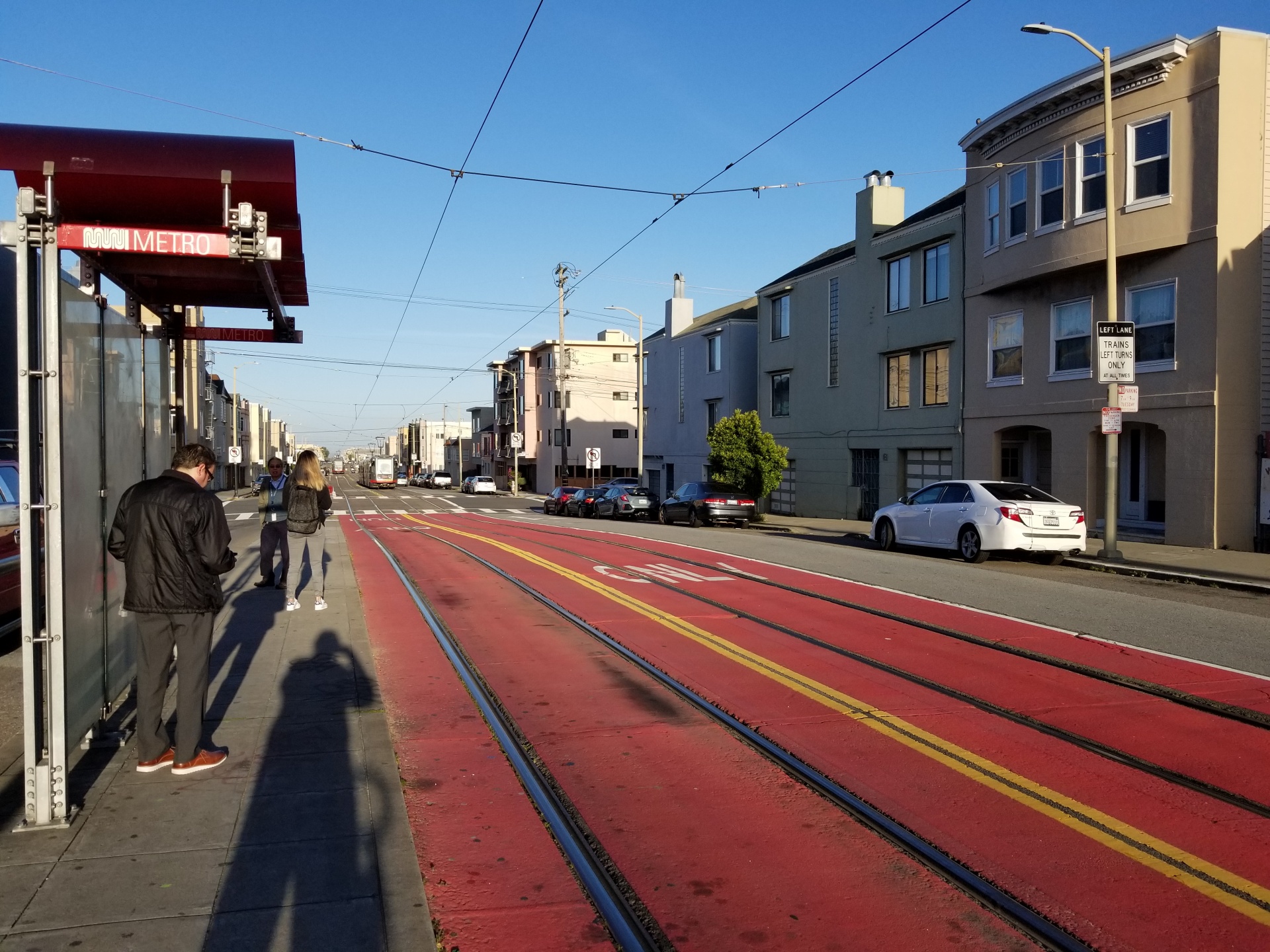 muni early light bus free photo