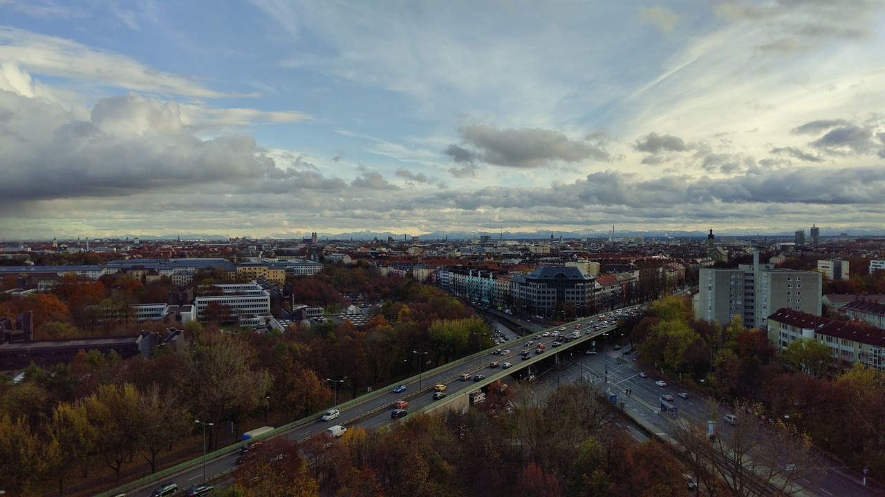 munich clouds cloudy free photo