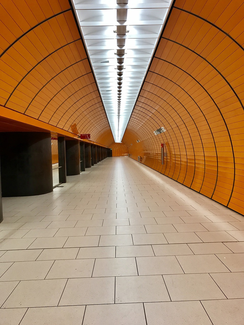 munich  marienplatz  metro free photo
