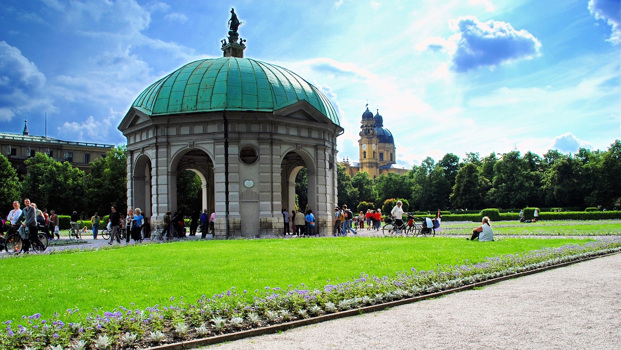 munich  english garden  bavaria free photo