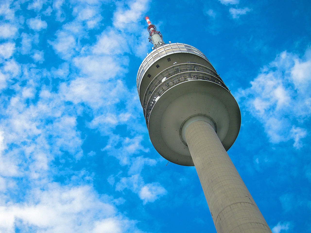 munich olympia tower tv tower free photo
