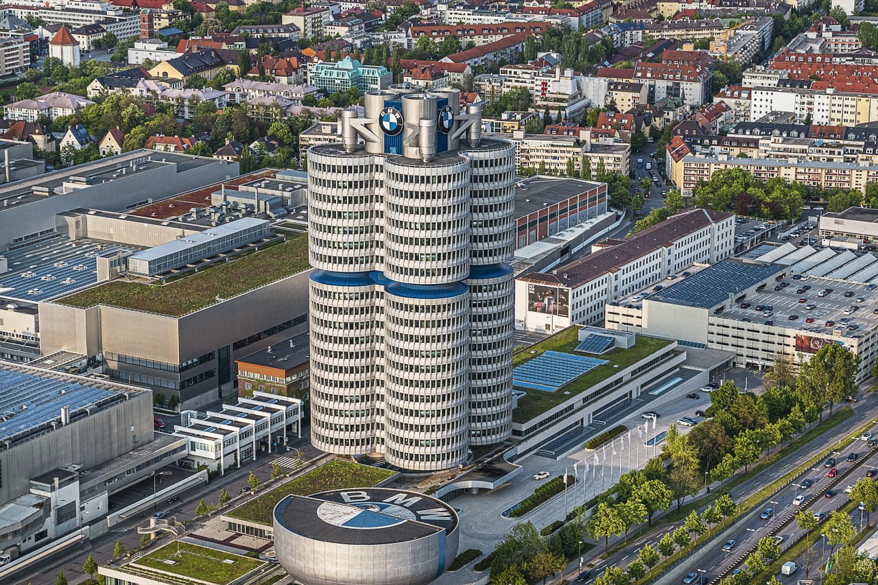 munich bmw welt architecture free photo