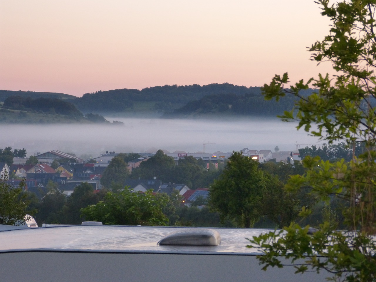 münsingen fog morgenstimmung free photo