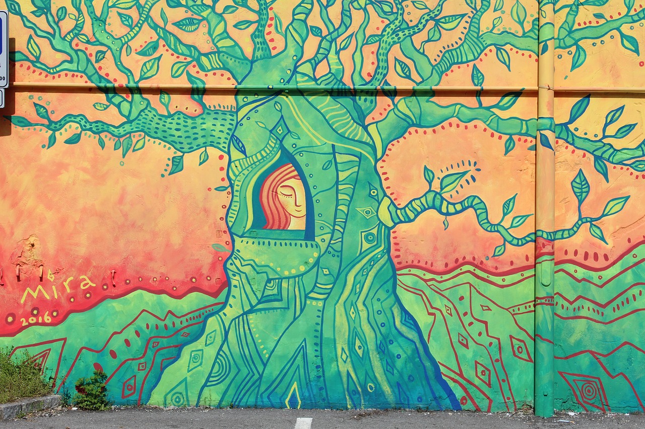 murals osnago street art free photo