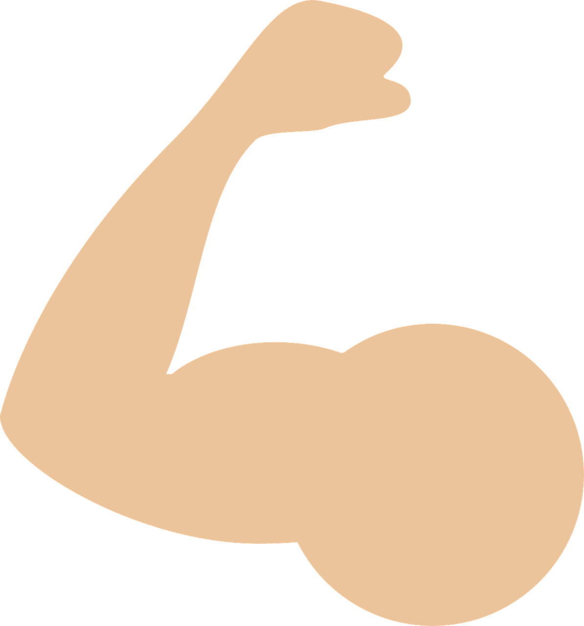 muscle arm icon free photo