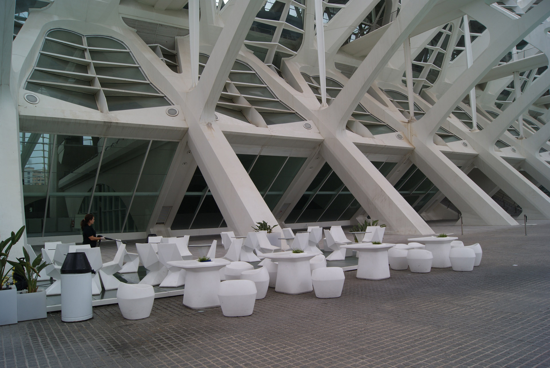 city of arts and sciences building tourism architecture free photo